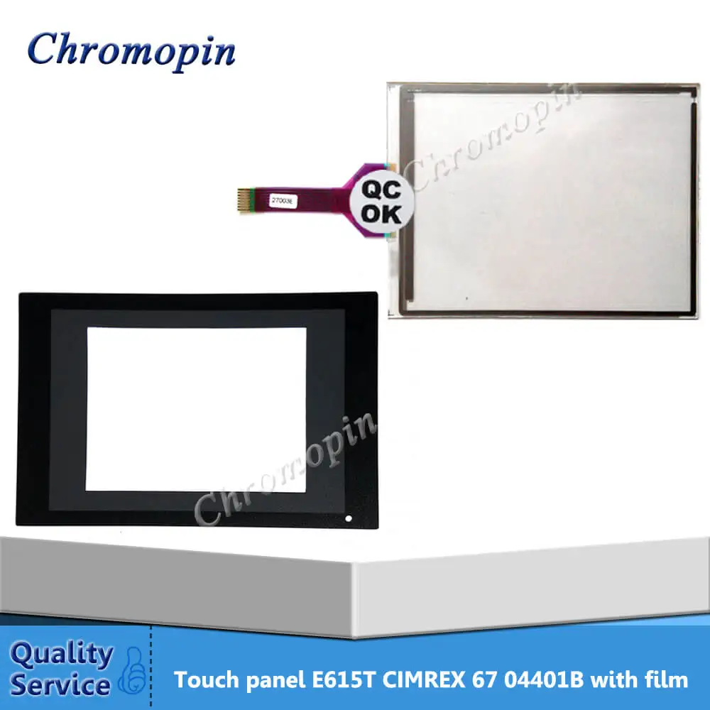 Сенсорная панель экран для beijing E615T CIMREX 67 04401B M357 12S 6012504 с защитной