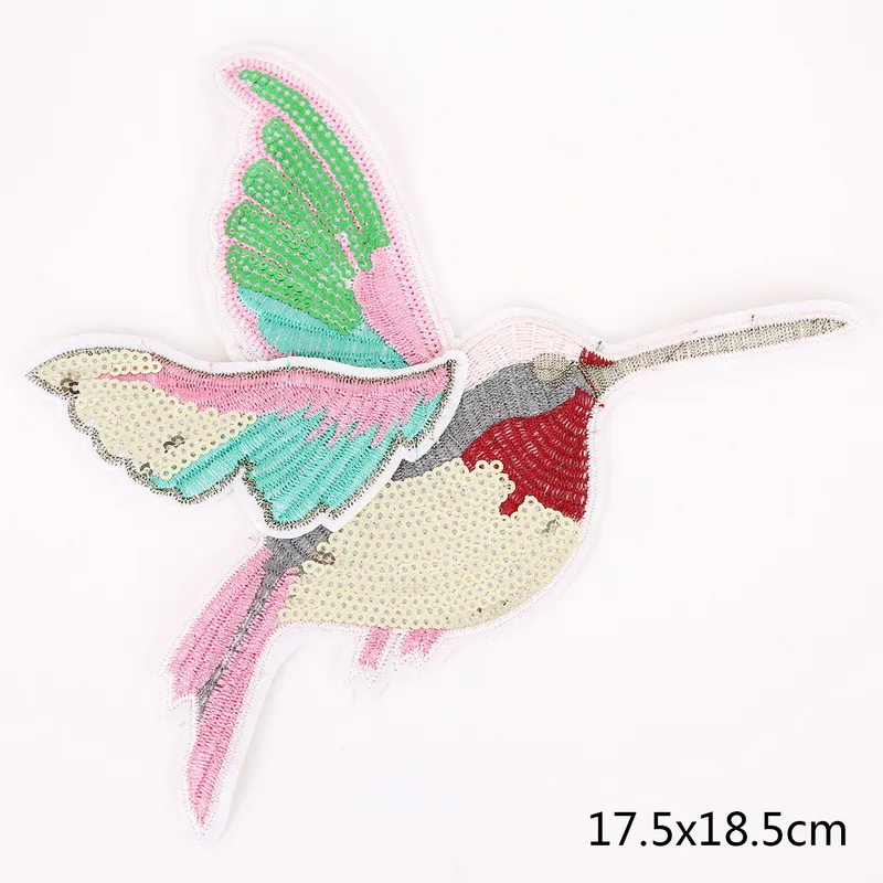 1-2 шт. патчи с вышивкой в виде птиц | Дом и сад