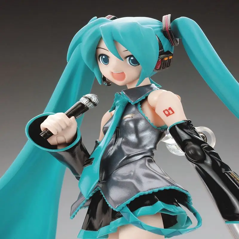 Оригинальные японские аниме Volcaloid Hatsune Miku Figma #014 экшн фигурки игрушки для детей