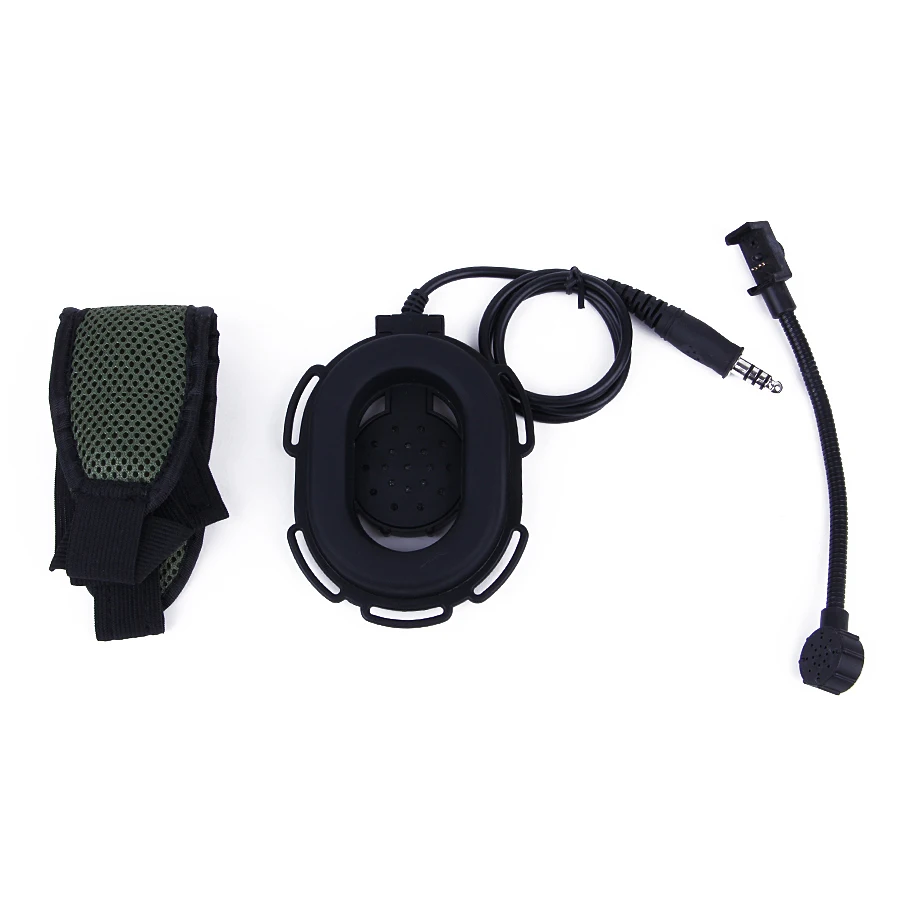 HD03 Z Tactical Bowman Elite II Two Way Radio Headset with U94 PTT for Midland G6 G7 G9 G10 LXT80 GXT550 GXT1050VP4 75-785