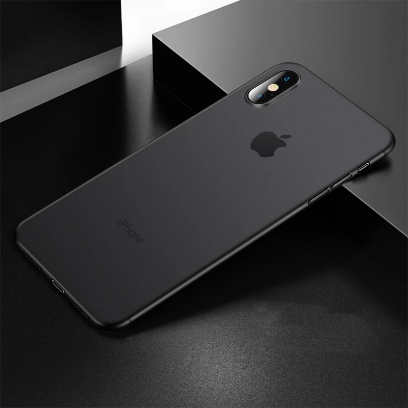 0 03 супер плотный чехол для iphone xr Capinhas Ультратонкий Мягкий полипропилен силикон X 7