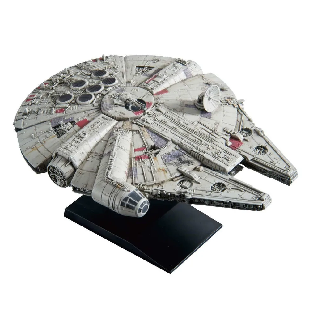 WSTXBD Оригинальные Звездные войны модель автомобиля 015 Millenniu Falcon Kit ПВХ фигурка