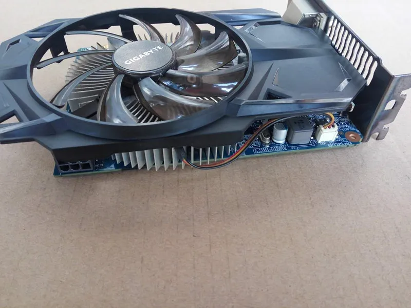 Видеокарта GTX 750 1 ГБ 128 бит GV-N750OC-1G DDR5 видеокарты для nVIDIA Geforce GTX750 Hdmi Dvi б/у VGA карты в