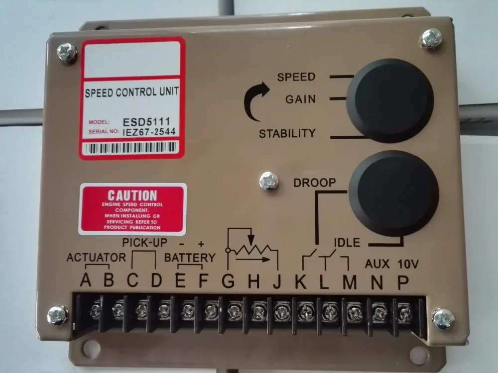 Регулятор скорости двигателя генератора ESD5111|speed control unit|esd5111 speed unitgenerator unit |