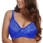 Бюстгальтер женский кружевной, с косточками, чашка B, C, D, DD, E, F