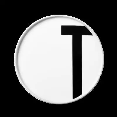 Керамические тарелки с надписью верхние слова фарфоровые блюда художественный дизайн креативная чашка с надписью чайная чашка - Цвет: T