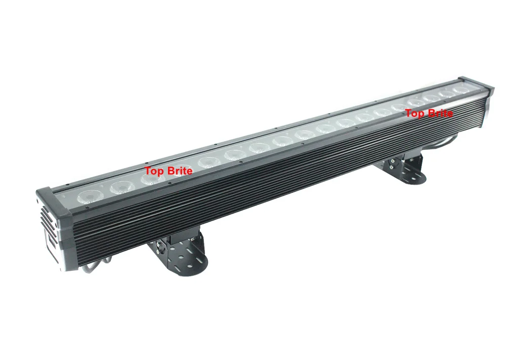 Новое поступление 18X18 Вт RGBWA-UV 6в1 светодиодный настенный светильник IP65 DMX512 светодиодные прожекторы Dj Бар вечерние шоу сценическое освещение