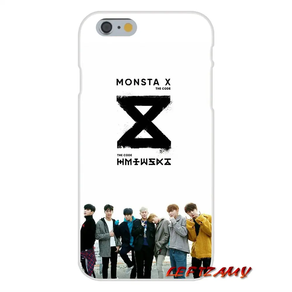 Аксессуары для Motorola Moto G LG Spirit G2 G3 Mini G4 G5 K4 K7 K8 K10 V10 V20 V30 чехлы телефонов Monsta X KPOP Boy Group