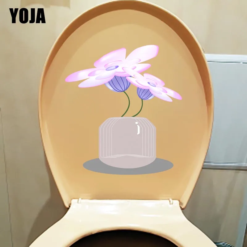 YOJA 20 1*22 3 см мультяшный фиолетовый градиентный цветок домашняя комната настенная