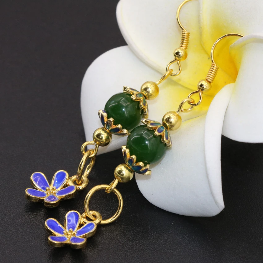 Оптовая цена модных подвесок в стиле Богемия золотистого цвета длинные серьги-каффы для женщин высокого качества украшения B2628.