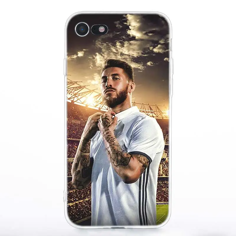 Прозрачный силиконовый чехол Sergio Ramos SR4 модный для iPhone 11 11Pro XS MAX XR X 8 7 6S 6 Plus 5S чехол для телефона - Цвет: Style 09
