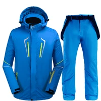 snowboarding sets jackets and pants men ski suit very warm windproof waterproof snow jacket outdoor winter clothes