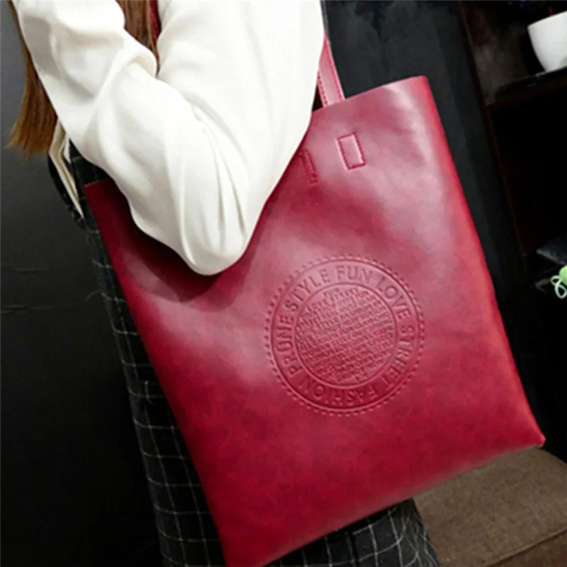 Для женщин кожа Корейская сумочка сумка женская хобо bolso mujer|ladies shoulder bag|bag totehobo bag |