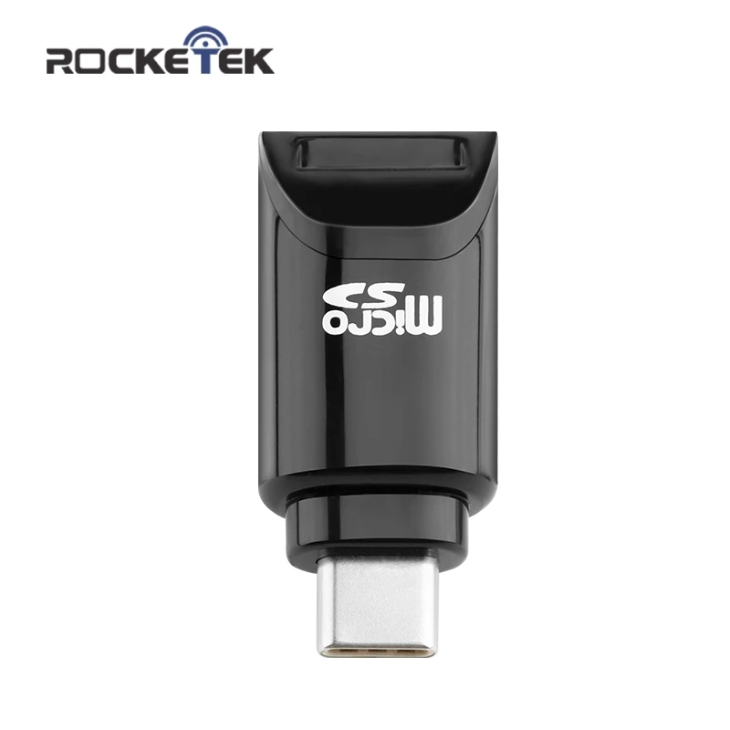 Rocketek Тип c usb 2 0 otg телефон тип-c устройство чтения карт памяти Адаптер для micro SD TF ПК