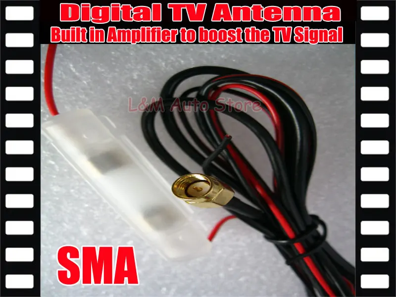 Цифровая ТВ Активная антенна Мобильная Автомобильная цифровая DVB T ISDB с