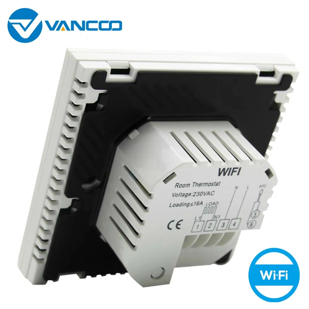 Vancoo 2 шт умный Wifi термостат для подогрева пола ЭЛЕКТРИЧЕСКИЙ КОМНАТНЫЙ теплый