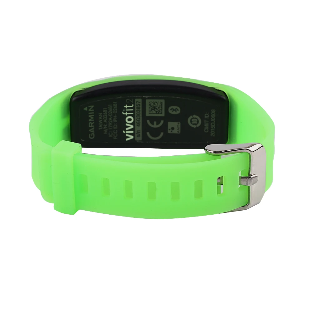 Для Garmin Vivofit 2 часы с силиконовым ремешком ремешок для VivoFit Smartwatch мягкий браслет
