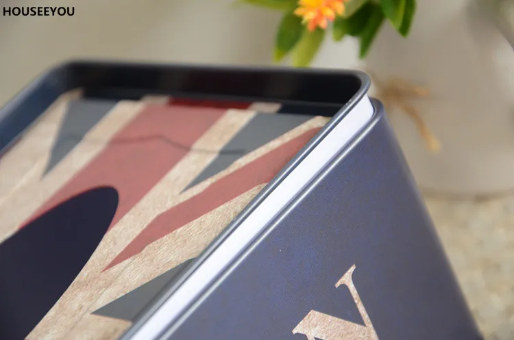 Металлические коробки для хранения бумажных полотенец и ящики салфеток тканевые