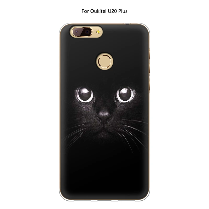 Чехол JURCHEN Capa для Oukitel U20 Plus силиконовый чехол ТПУ задняя крышка телефона милый