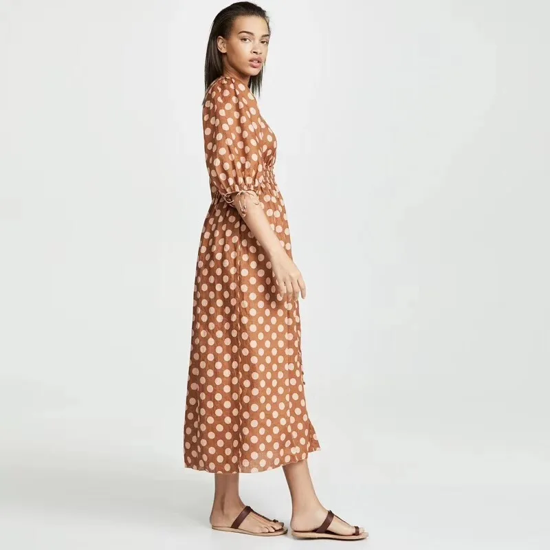 Летние Dress2019 WomenShort с v-образным вырезом элегантные туфли в стиле знаменитостей
