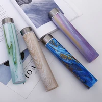 20 color new 260ml slim insulated vacuum flasks thermal bottles thermos coffee mug stainless steel thermos cup hot water bottle