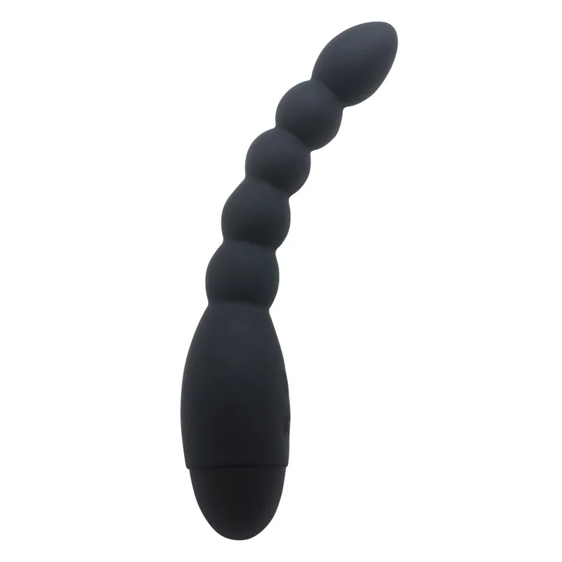 New silicone 10 Speed powerful probe Bendable G Spot flexible Vibrator anal butt plug beads Dildo Vibration Sex Toys men Women | Красота и