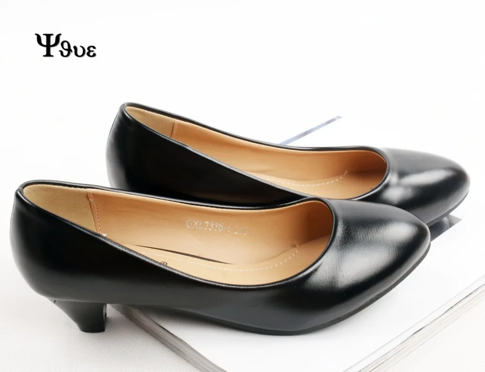 2014 European and American professional women's dress shoes white-collar work necessary quality leather pointed | Обувь