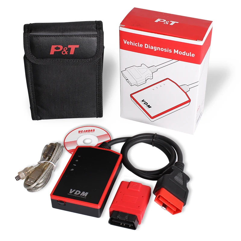 VDM WIFI Bluetooth полная система автомобильный диагностический инструмент 2 OBD2 сканер