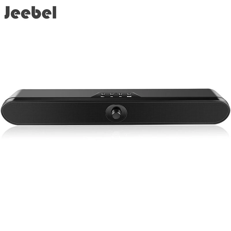 Jeebel Bluetooth динамик LP S11 беспроводной стерео Бас Звук бар Аудиомагнитола TF AUX