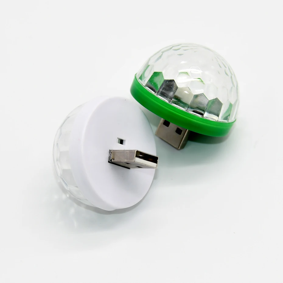 ANYIGE мини USB led вечерние светильник s Портативный хрустальный магический шар для