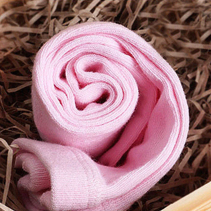 pink Колготки для маленьких девочек; колготки для новорожденных; мягкие детские колготки; колготки для малышей; хлопковые колготки; сезон осень-зима; колготки для малышей - Цвет: pink