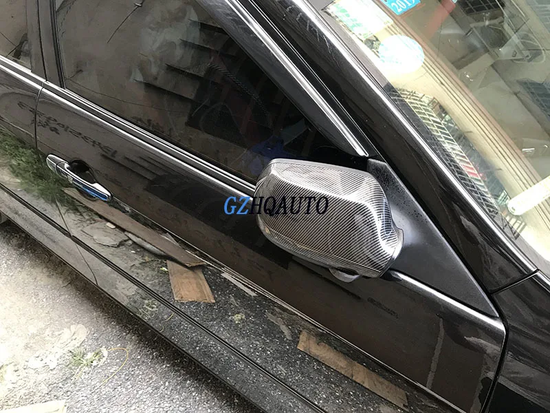 HengFei автомобильные аксессуары для Mazda 3 6 карбоновое волокно зеркало заднего вида