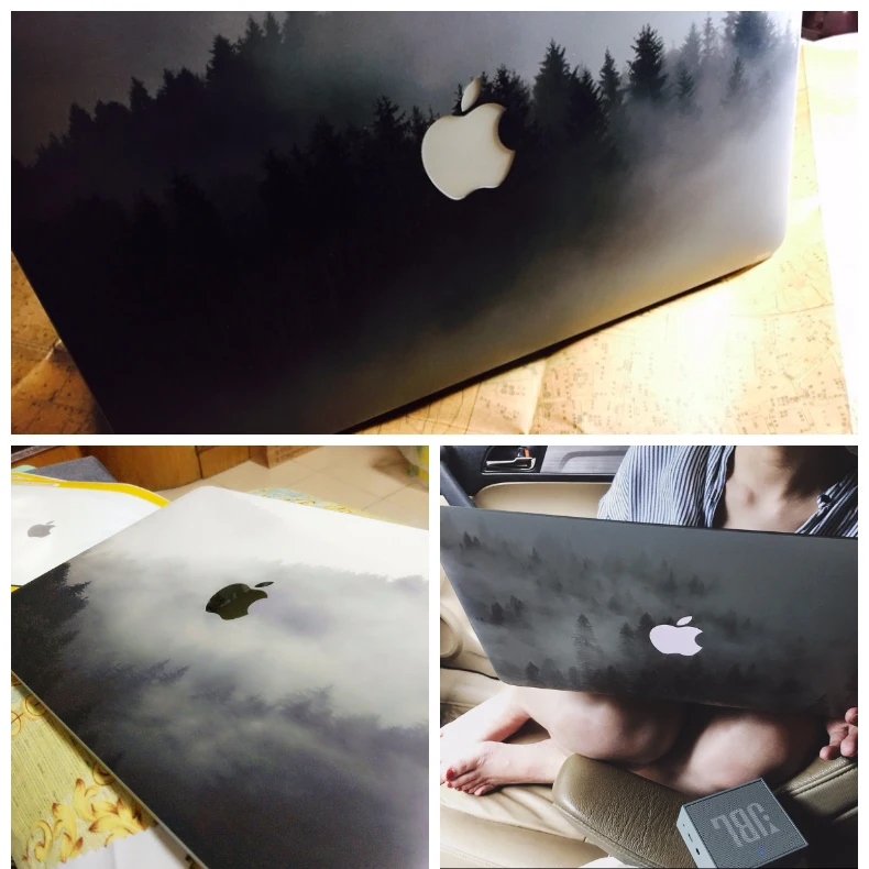 Китайский стиль Декорации для Macbook Pro Air 11 13 15 Retina всего тела кожного покрова