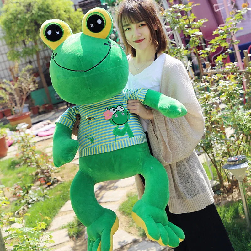 Stuffed animals plush soft kawaii have love Frog Prince Plush Doll Creative Gift Toy kids birthday gift | Игрушки и хобби