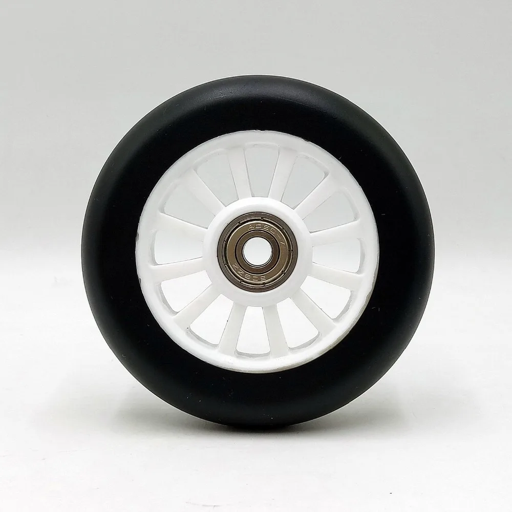 2 шт. ультраносимые колеса для скутеров 100*24 мм включая 608 подшипников роликовых