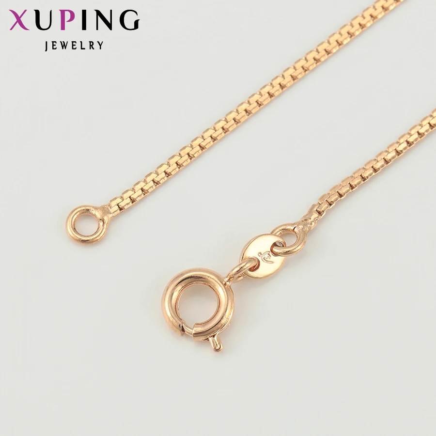 Xuping модное ожерелье, дизайн, длинное ожерелье, позолоченное ожерелье, Женская цепочка, ювелирное изделие,, подарок 42609