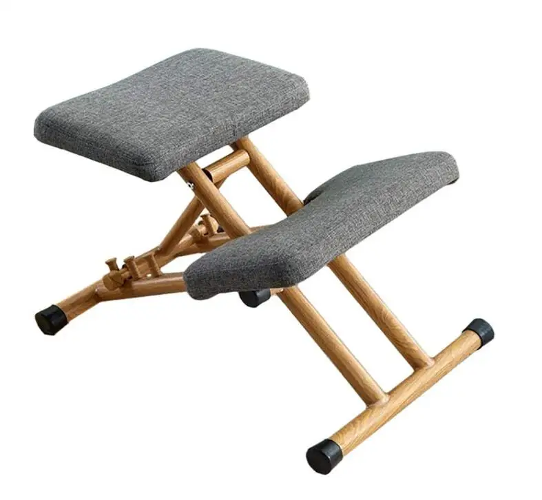 Современные металлические стулья на коленях эргономичный регулируемый стул для