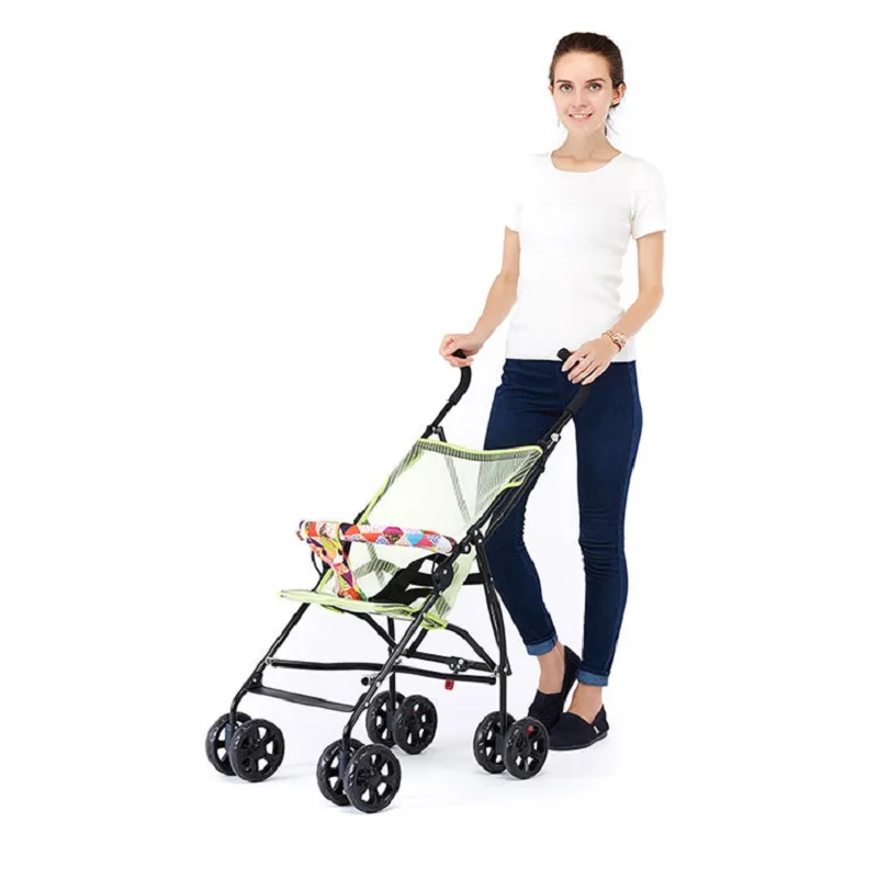 Sozzy/горячая Распродажа портативная детская коляска ручная Складная с зонтиком