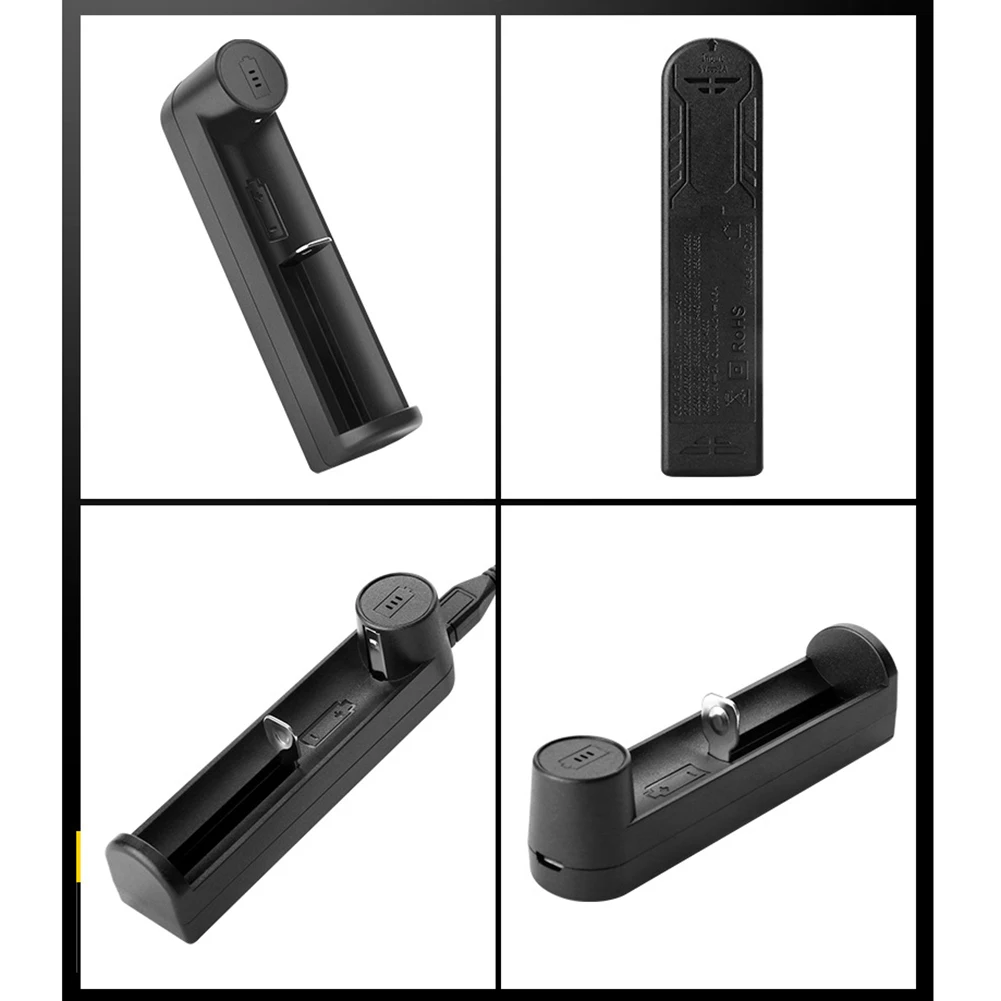 Универсальное зарядное устройство для литий ионных аккумуляторов с USB портом 18650