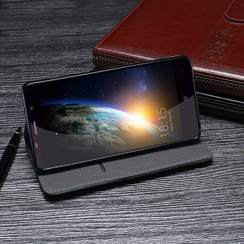 Кожаный защитный чехол-книжка iTien премиум-класса для BQ BQS 5022 Bond TPU силиконовый