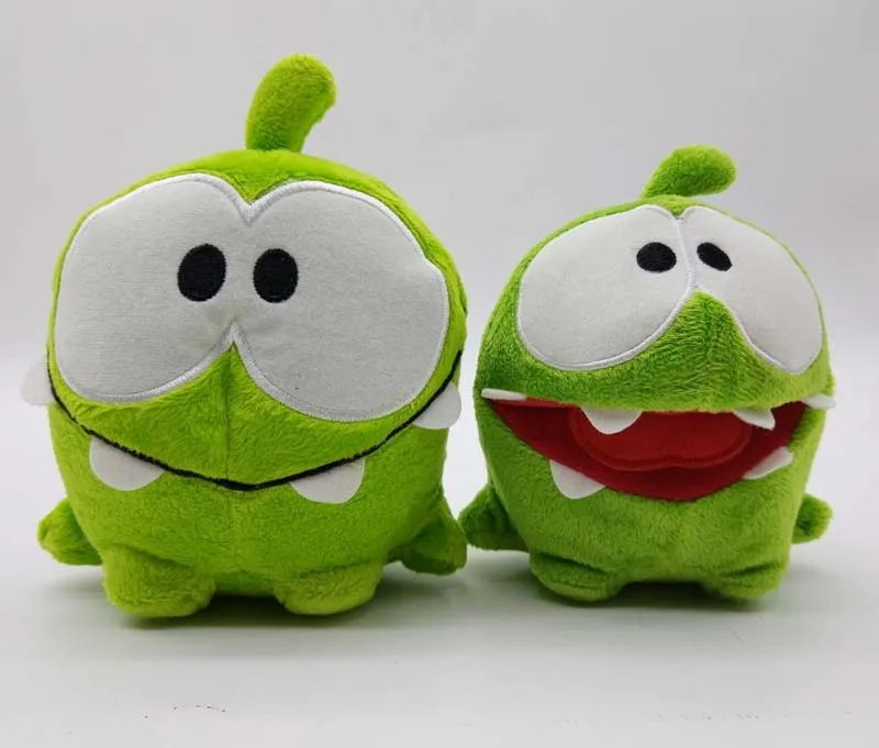 Cut The Rope " счастлив Ом ном плюшевые куклы мягкие игрушки для подарок на день рождения 2 шт