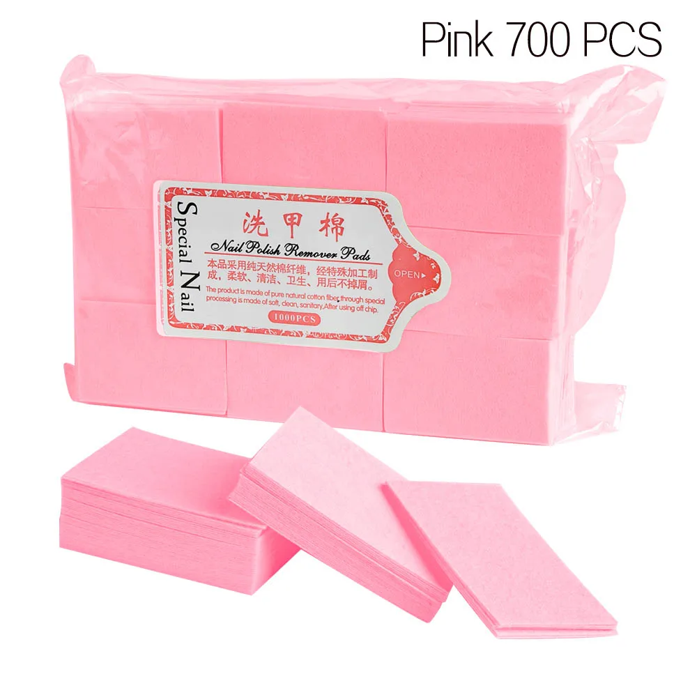 Pink LadyMisty 210 мл жидкость для снятия лака для ногтей 700 шт хлопковые салфетки очищающее средство для ногтей Пустой дозатор для жидкости - Цвет: Pink