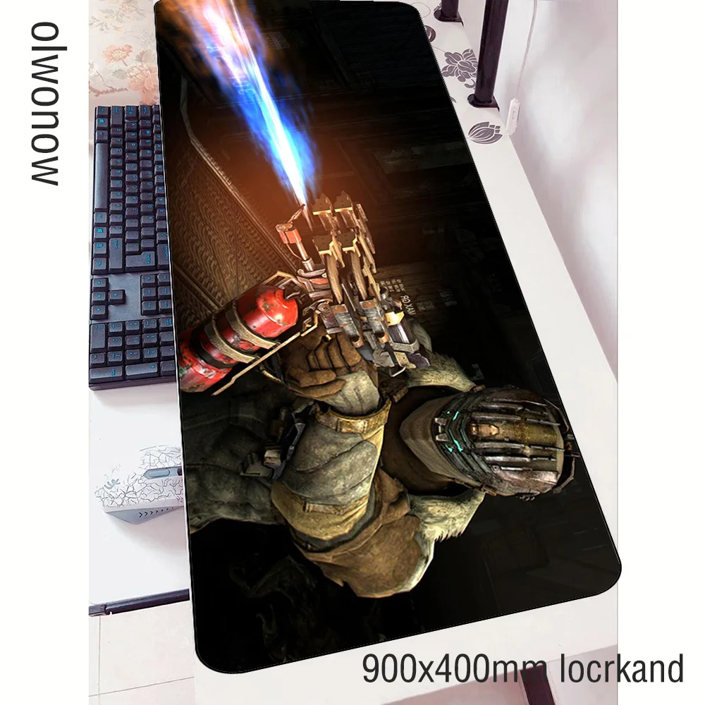 dead space mouse pad gamer Cartoon 90x40cm notbook mat gaming mousepad large Aestheticism PC desk padmouse mats | Компьютеры и офис