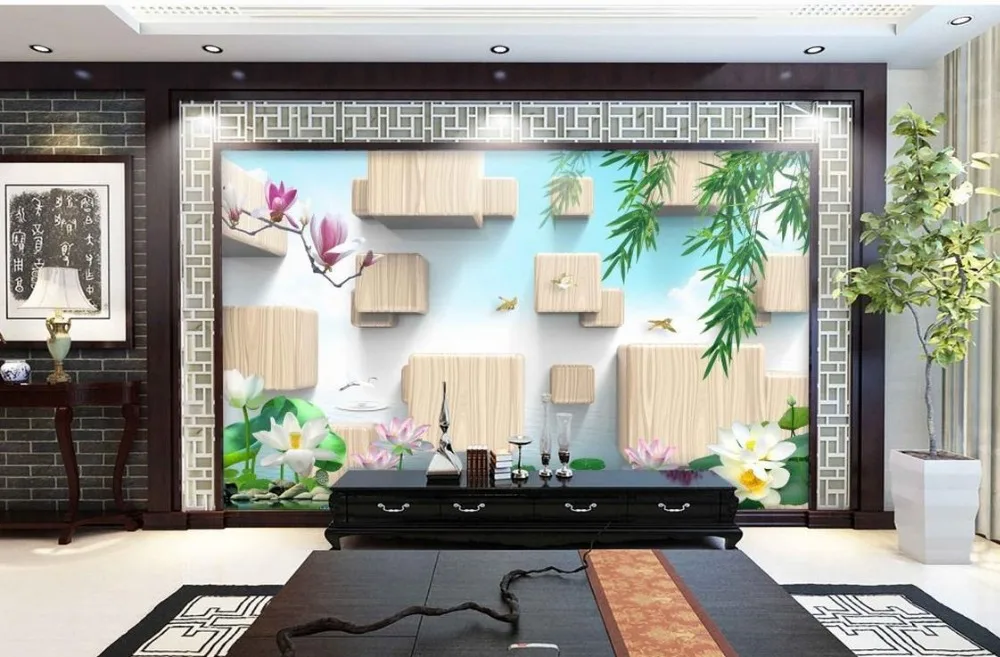 3D стереоскопические Творческие Современные минималистичные модные Декорации