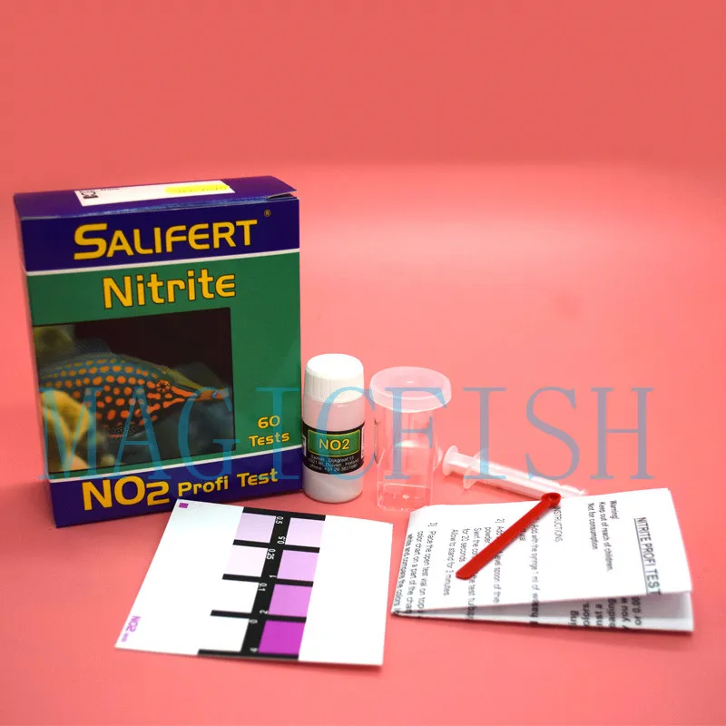 Salifert Тесты комплект Ca кальция Cu I2 KH Mg NH4 аммиака NO2 нитрит NO3 нитрат PH PO4 Sr калия