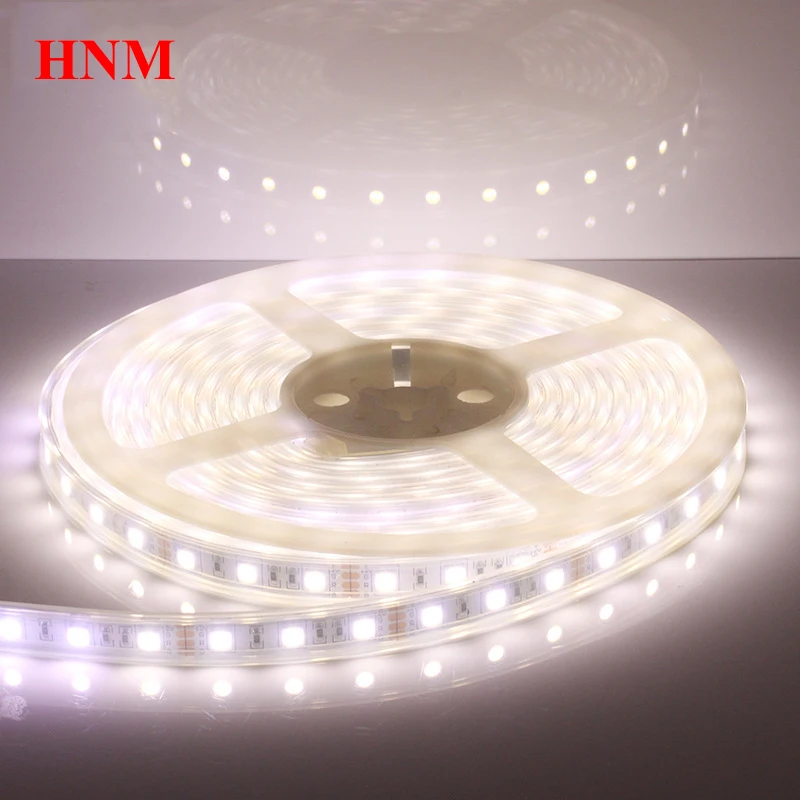 Светодиодная лента RGB SMD5050 12 в пост. Тока 60 светодиодов на метр 5 м рулоне|silicon tube