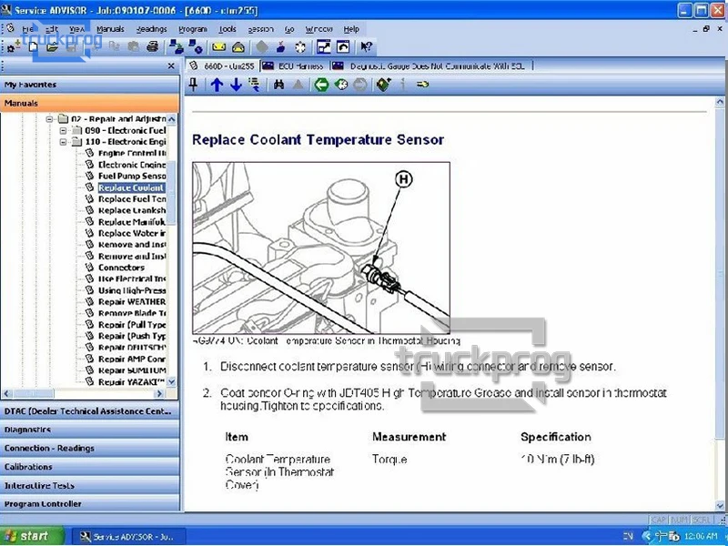 TruckProg программное обеспечение HDD для JD сервис Adviser EDL 4,2 AG CF CCE сельскохозяйственный диагностический комплект Edl v2 диагностический сканер