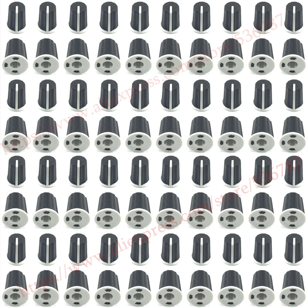 100 шт./лот эквалайзер крышка ручка/басовый горшок средней школы ручка Крышка для