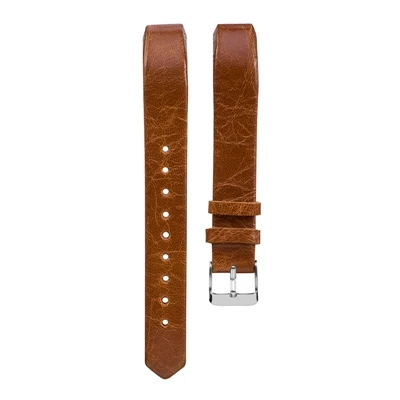 red brown Ollivan Высокое качество мягкий кожаный ремешок замена ремешок для Fitbit Alta/Alta HR умный Браслет ремешок - Цвет: red brown