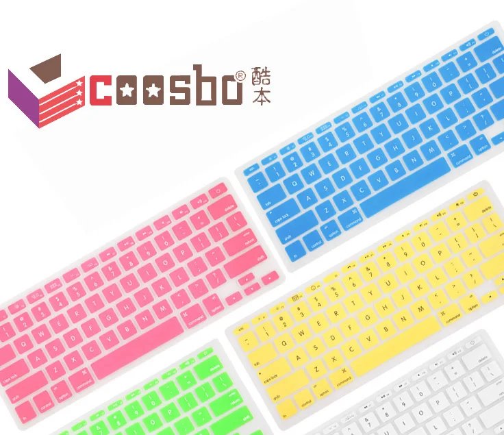 10 шт. силиконовые наклейки на клавиатуру apple MacBook Pro air 13 15|eu silicon keyboard cover|keyboard cover